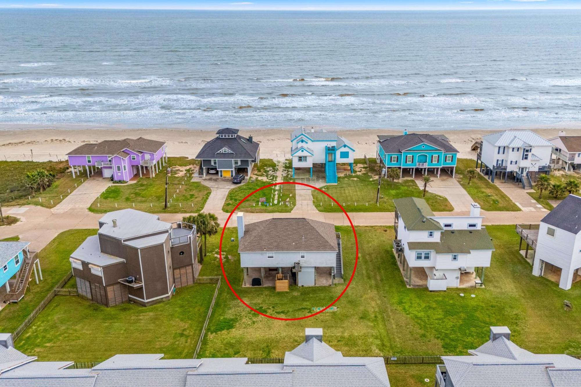 Lounging By The Sea Villa Galveston Exterior photo